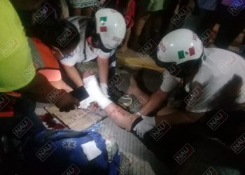 Dos lesionados en accidente