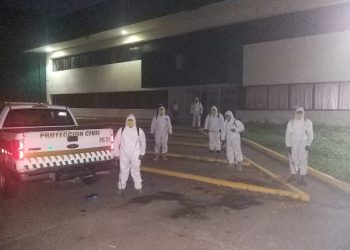 SANITIZAN OFICINAS DE LA UNIDAD ADMINISTRATIVA DEL GOBIERNO DEL ESTADO, SUBDELEGACIÓN DEL IMSS Y FGR