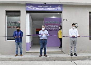 Inaugura Ismael Brito módulo de atención para combatir violencia contra las mujeres