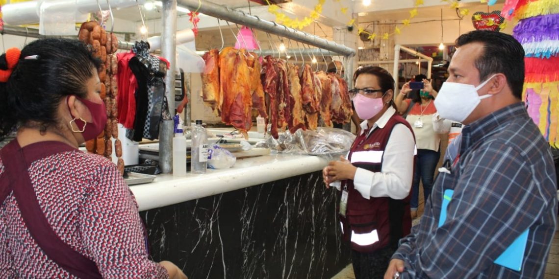 ESTABLECEN PROTOCOLOS SANITARIOS POR COVID-19 EN MERCADOS DE TAPACHULA