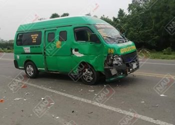 Presunto conductor ebrio ocasionó accidente