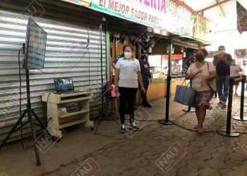 Ayutla coloca cámara térmica de Temperatura en el mercado