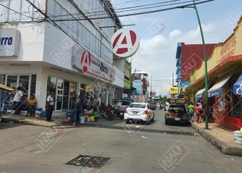 Asaltan a una mujer en el primer cuadro de la ciudad de Tapachula