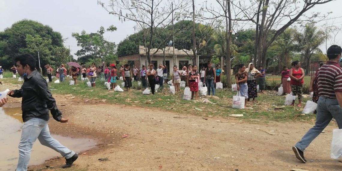 SE SIGUEN OTORGANDO AYUDAS HUMANITARIAS A FAMILIAS VULNERABLES