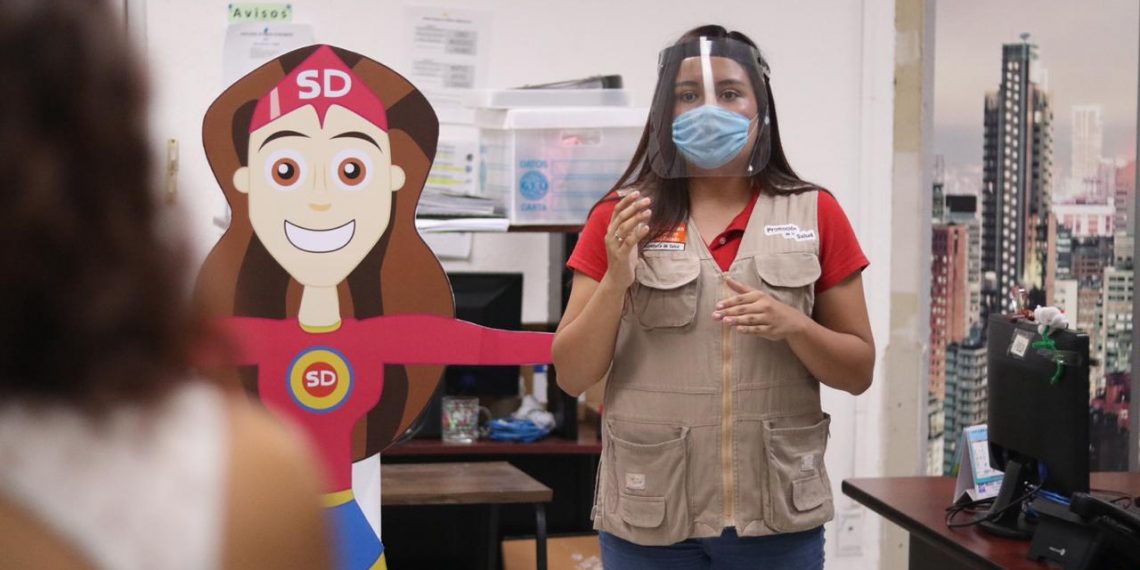 Encabeza Voluntariado Campaña de Prevención y Control de Infecciones en la FGE