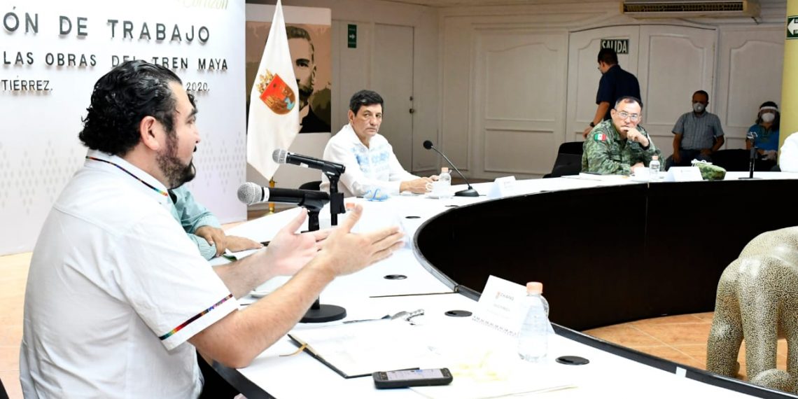 Se reúnen autoridades para afinar inicio de obra de Tren Maya