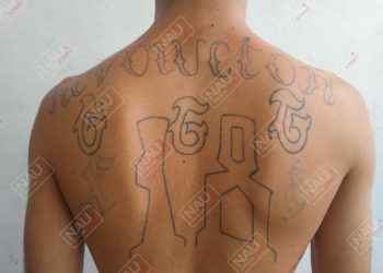 Jefe de la Banda Barrio 18 revolucionario, fue detenido junto con otra persona con marihuana