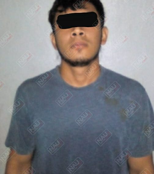 Hondureño fue detenido con pistola y marihuana en Suchiate