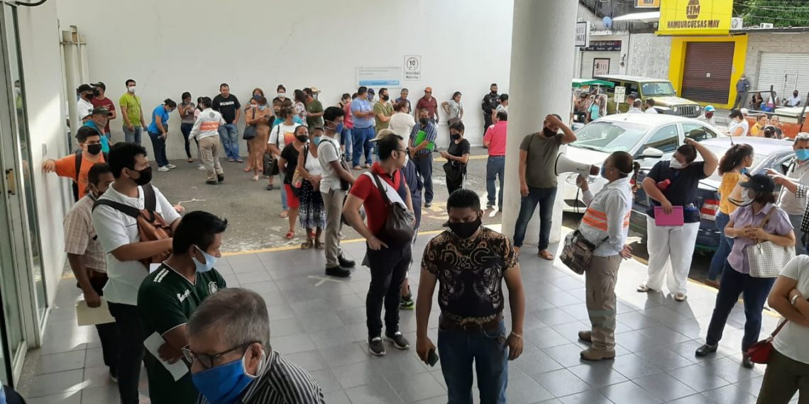 GOBIERNO DE TAPACHULA EXHORTA A INSTITUCIONES BANCARIAS CUMPLIR PROTOCOLOS DE SALUD