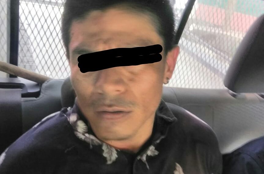 SSPMyPC ASEGURA A PRESUNTO LADRÓN DE CELULAR