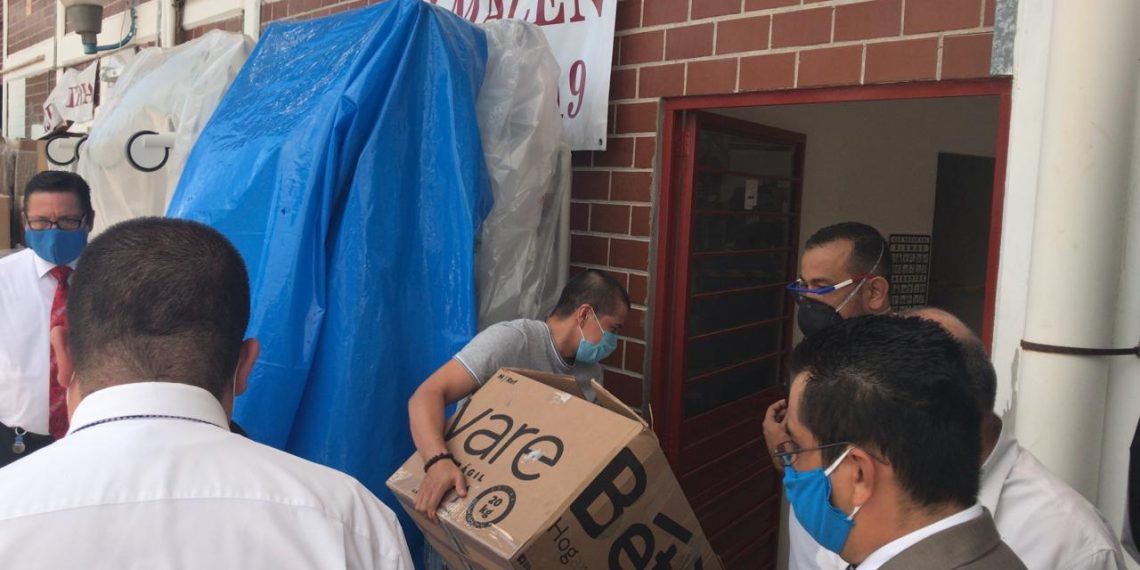 Recibe Secretaría General de Gobierno donación de insumos médicos