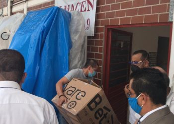 Recibe Secretaría General de Gobierno donación de insumos médicos