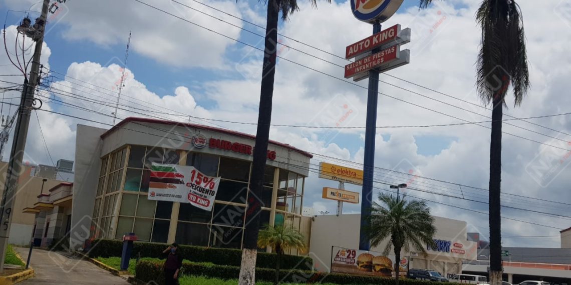 Roban caja fuerte de Burger King en Tapachula