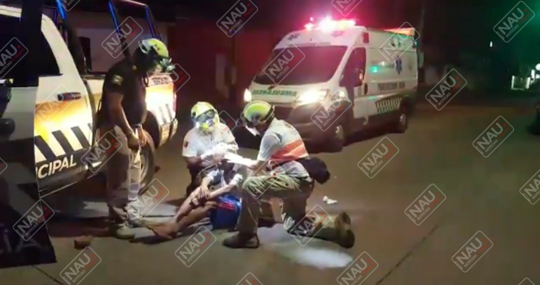 Atiende PC a sexagenario golpeado