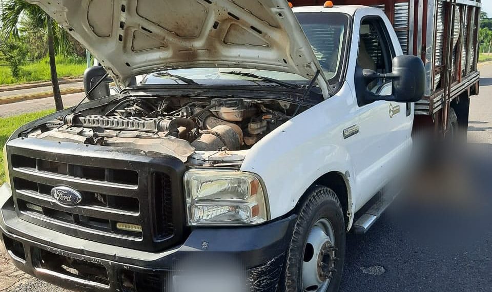 ASEGURA PFM APROXIMADAMENTE TRES TONELADAS DE TUBERÍA DE PEMEX EN CHIAPAS