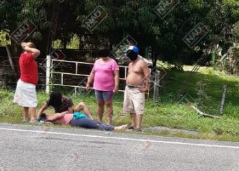 Vehículo atropella a mujer sobre la carretera Costera