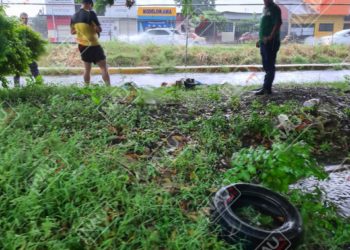 Mujer de 30 a 35 años de edad fue atropellada en el Par vial de Tapachula