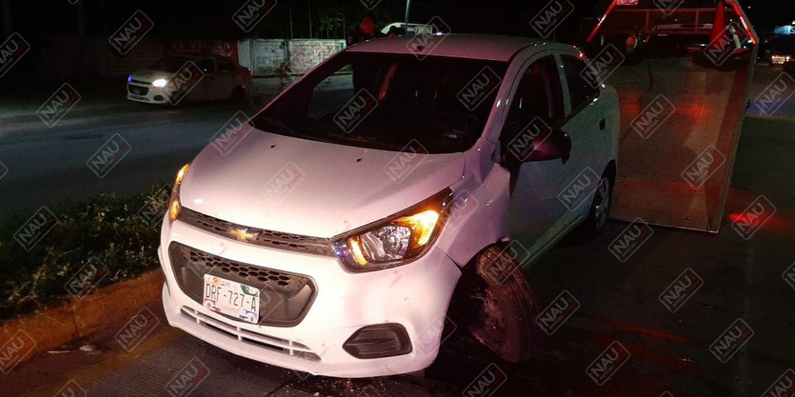 Abandonado tras accidentarse