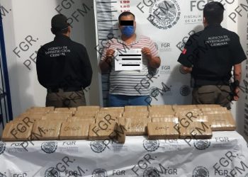 ASEGURA FGR MÁS DE 60 KILOS DE COCAÍNA EN CHIAPAS
