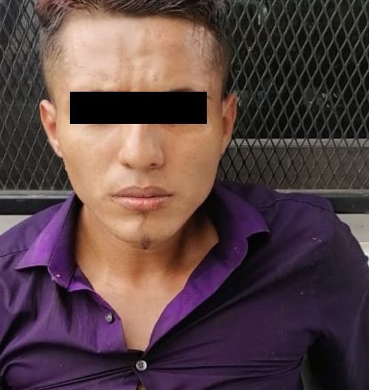 POLICIA MUNICIPAL DETIENE A HONDUREÑO AL ROBAR EN UNA VIVIENDA´