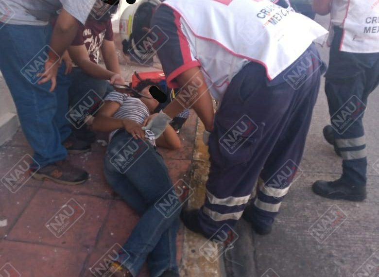 Se desmayó en la vía pública