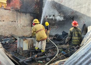 Se incendia una casa en Tapachula