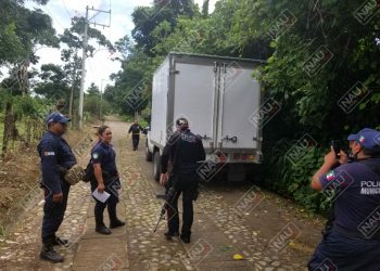 Localizan abandonada camioneta que robaron sobre la Carretera Ciudad Hidalgo – Tapachula