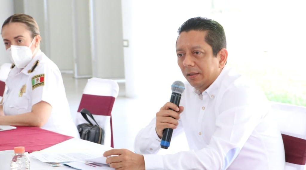 Acompaña fiscal general al gobernador a Mesa de Seguridad Estatal en Tapachula