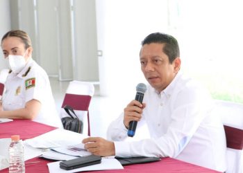 Acompaña fiscal general al gobernador a Mesa de Seguridad Estatal en Tapachula