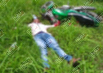 Delincuentes asesinan a motociclista al no detener su marcha