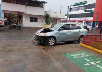 Una lesionada en accidente de Tránsito