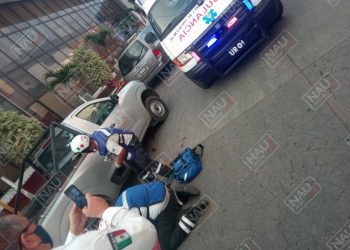 Ebria mujer se descalabro