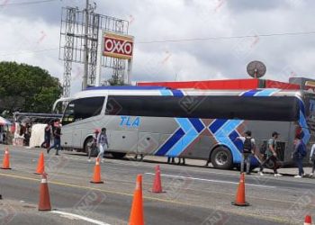Secuestran autobús de TLA y bajan a los pasajeros