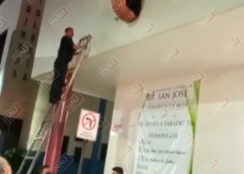 Hondureño ingresó a la catedral San José e intentó acabar con su vida