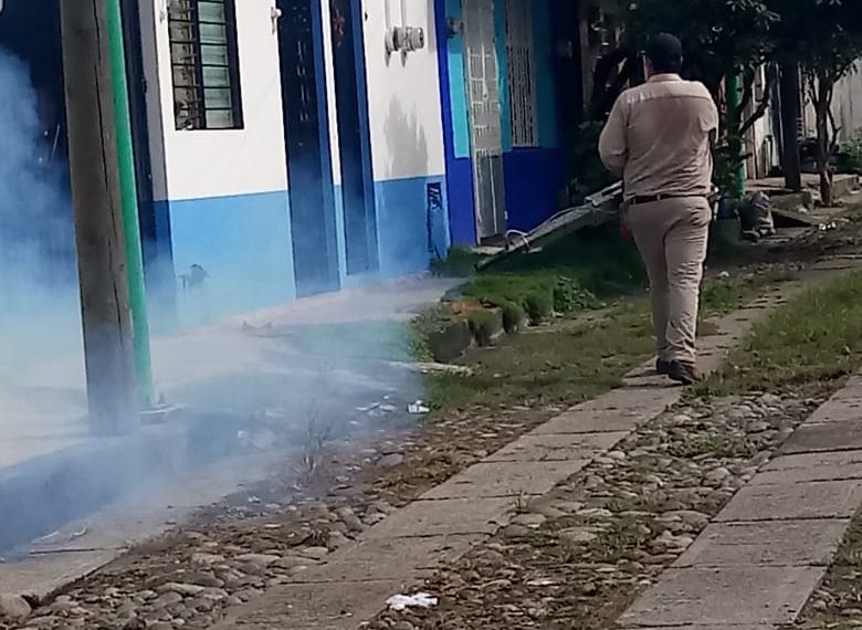 Se Mantiene Operativo De Combate Al Dengue, Zika Y Chikungunya En Colonias De Tapachula