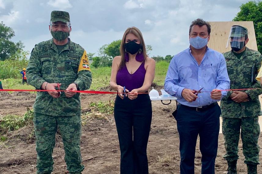 Inicia La Construcción De La Coordinación Regional De La Guardia Nacional En Tapachula