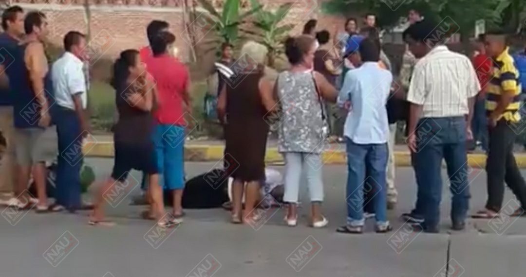 Vehículo desconocido deja mal herido a ciclista al atropellarlo