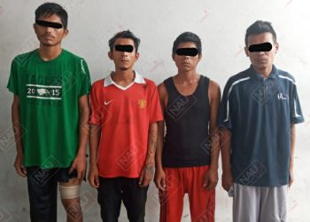 Aseguran a 4 sujetos presuntos distribuidores de Marihuana y Crack