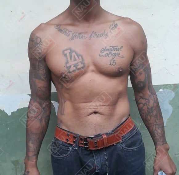 Detienen a Mara 13 originario del Salvador en Tapachula