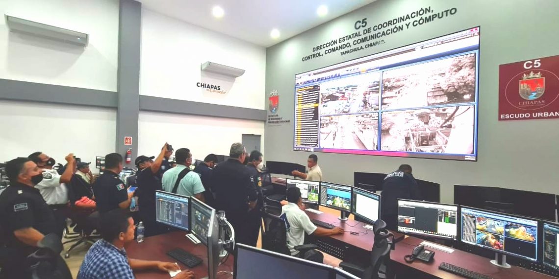 SSyPC presenta estrategias de operatividad en Escudo Urbano C5 de Tapachula