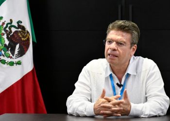Ninguna manifestación violenta someterá el actuar del gobierno: Ismael Brito
