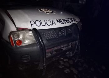 Se accidentan policías municipales de Unión Juárez