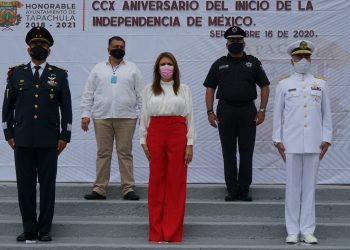 EL AYUNTAMIENTO DE TAPACHULA CONMEMORA EL 210 ANIVERSARIO DEL INICIO DE LA INDEPENDENCIA DE MÉXICO