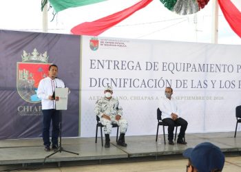 Encabeza Llaven Entrega de Equipamiento y Ampliación del Centro de Videovigilancia en Altamirano