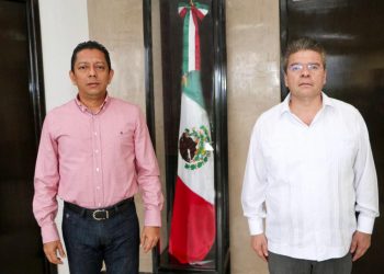 Revisan fiscal general y secretario general de Gobierno temas de gobernabilidad, seguridad y justicia