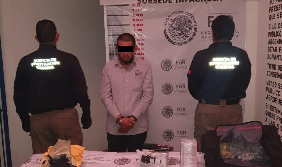 ASEGURA FGR METANFETAMINA EN CHIAPAS