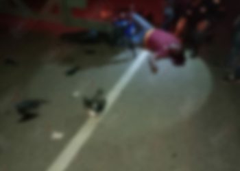 Muere en el centro de salud de Suchiate, motociclista que se estrelló atrás de un tráiler