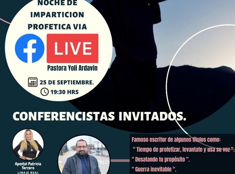 Invitan A Noche De Impartición Profética