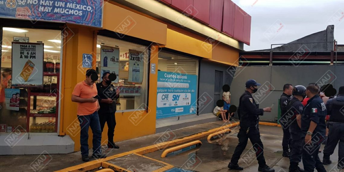 Mil 500 pesos el robo de Oxxo