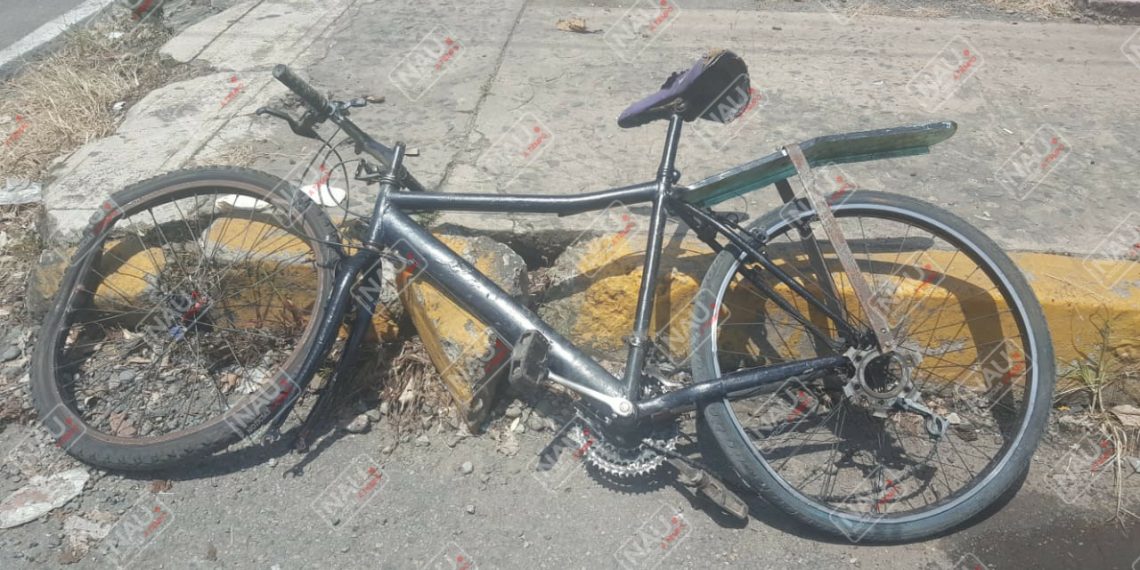 Ciclista lesionado al ser atropellado en la colonia 5 de febrero